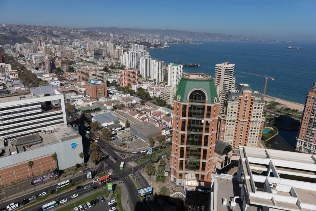 Cómodo, caminando a la Playa, Mall y restaurantes Viña del Mar Exterior foto
