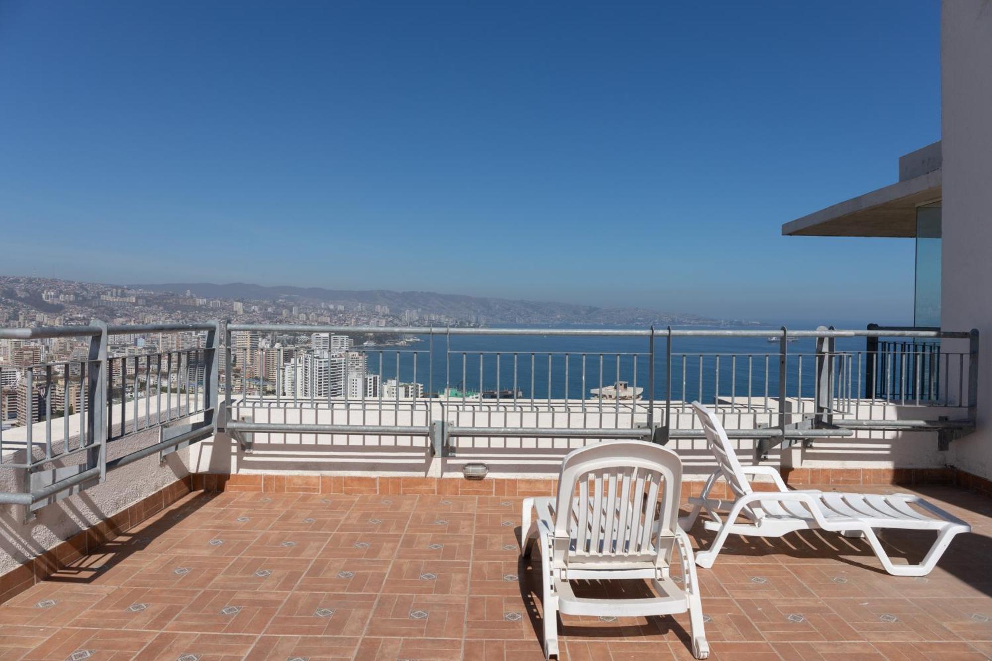 Cómodo, caminando a la Playa, Mall y restaurantes Viña del Mar Exterior foto